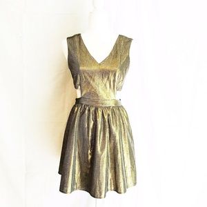 Forever 21 Small Cocktail Dress Sleeveless V Neck